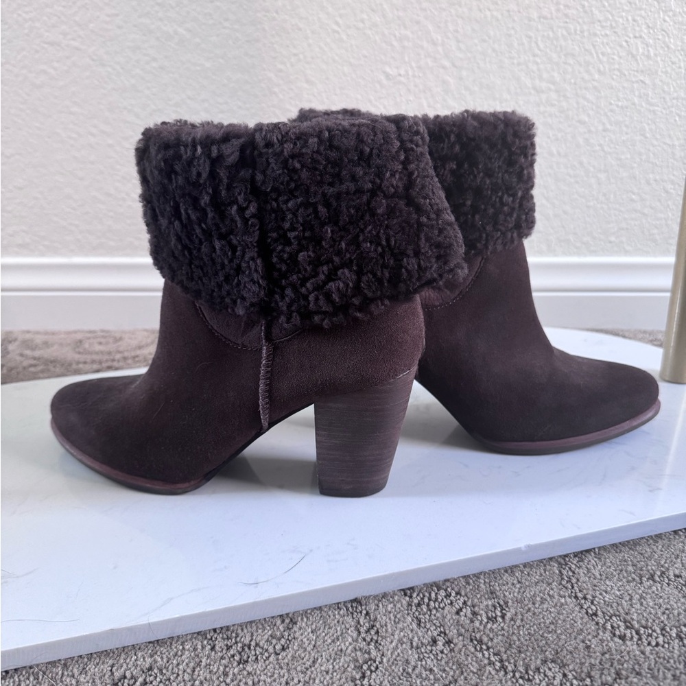 Ugg Charlee Suede Heeled Boot
